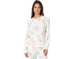 Garden Hearts Floral Pullover