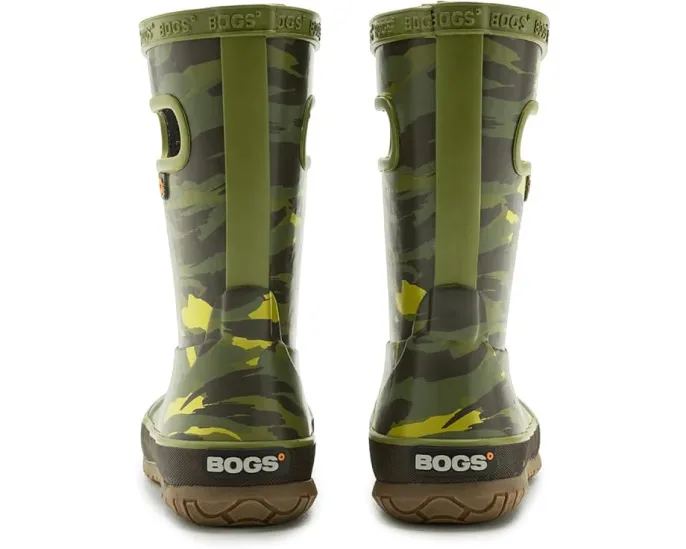 Детские сапоги Bogs Kids Rain Boot Brush Camo с камуфляжным принтом