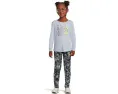 Комплект Printed LS Leggings с футболкой из хлопка Under Armour Kids