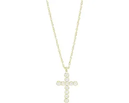 Кулон Kendra Scott Cross Crystal на цепочке с кристаллами циркония