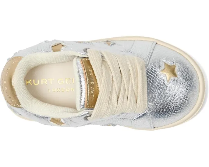 Детские кроссовки Kurt Geiger London Kids Mini Lane Star с золотыми звездами