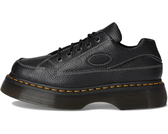 Кроссовки Dr. Martens Buzz 5-Eye с принтом под леопарда на массивной подошве