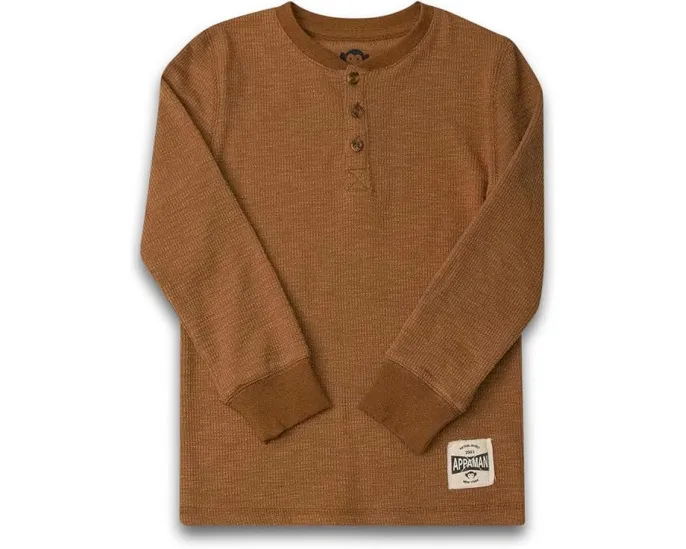 Термобелье Appaman Kids Craftsman Henley с длинными рукавами