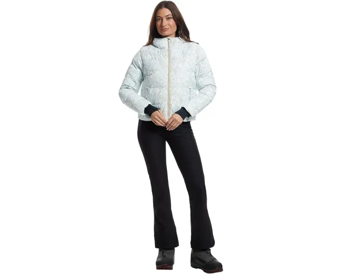 Пуховая куртка Obermeyer Slopeside Puffer с утеплителем 600 fill power и отстегивающейся юбкой