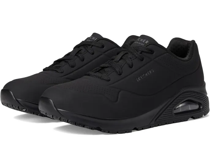 Skechers Uno SR Легкие рабочие кроссовки с мягким мыском и противоскользящей подошвой