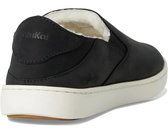 Ботинки OluKai Pehuea Cozy с овчиной и водонепроницаемой кожей