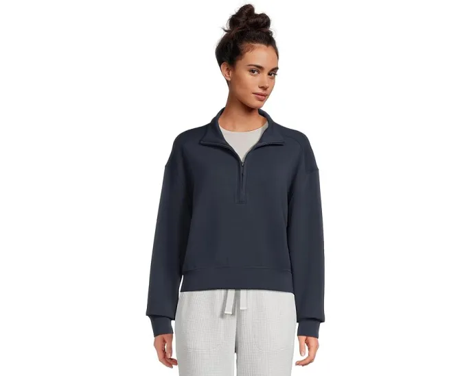 Полузип Skyloft Soft Echo от TravisMathew из вискозной смеси с воротником