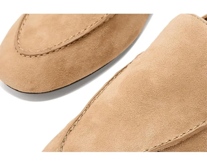 Лоферы Madewell Dolly Glove из мягкой замши с гибкой подошвой