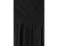 Платье Fit-and-Flare Crossover PACT с V-образным вырезом