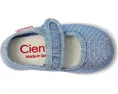 Детские туфли-слипоны Cienta Kids Shoes 56083 с металлическим блеском