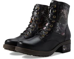 Ботильоны L'Artiste by Spring Step Marty-Met с металлическим эффектом и цветочным принтом