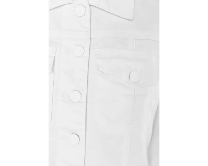 Джинсовая куртка Kara с эффектом потертости и укороченным кроем KUT from the Kloth