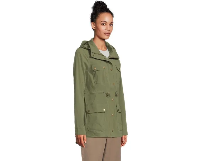 Мягкая ветровка Boundless с капюшоном и регулируемой талией L.L.Bean