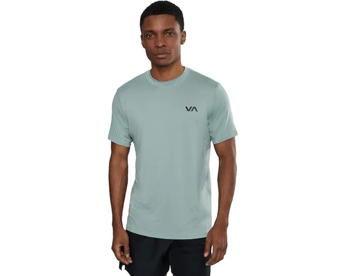 Футболка RVCA Sport Vent с сетчатыми вставками для вентиляции