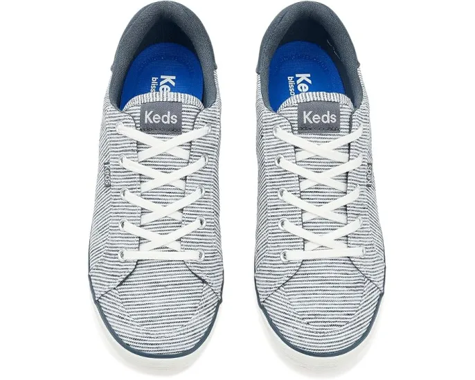 Кроссовки Keds Center III Lace Up из хлопкового холста с легкой подошвой