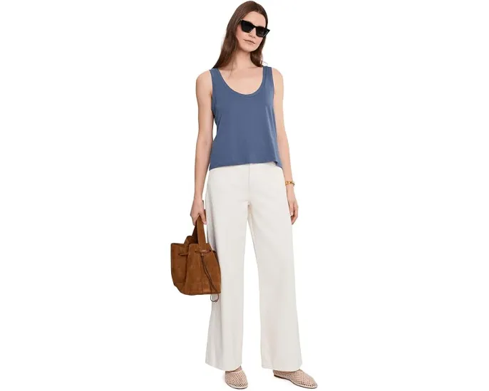 Топ Whisper Tank с квадратным кроем и удобными бретелями от Toad&Co