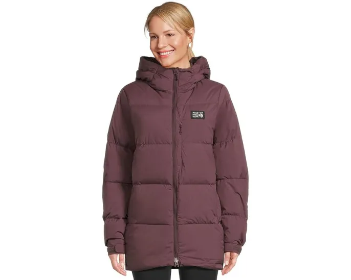 Парка Mountain Hardwear Nevadan Down с капюшоном и множеством карманов