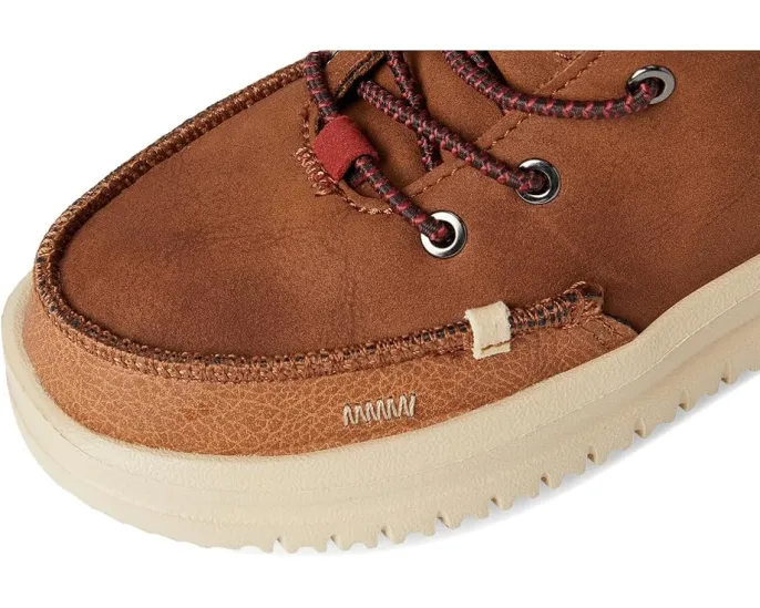 Детские ботинки Hey Dude Bradley Classic с кожаным верхом и технологией Memory Foam