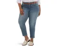 Джинсы KUT from the Kloth Plus Reese High Rise Fab Ab Ankle Straight с обычным подолом