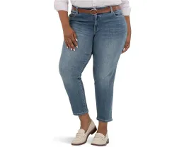 Джинсы KUT from the Kloth Plus Reese High Rise Fab Ab Ankle Straight с обычным подолом