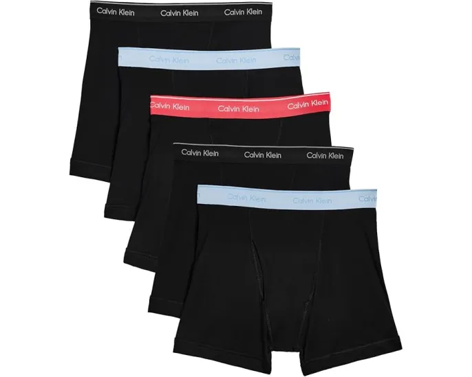 Набор из 5 боксеров Calvin Klein Underwear Cotton Classics из хлопка