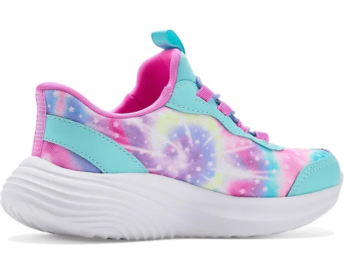 Skechers Kids Hands Free Slip Ins Bounder Pro Rainbow Rush кроссовки с радужным тингом