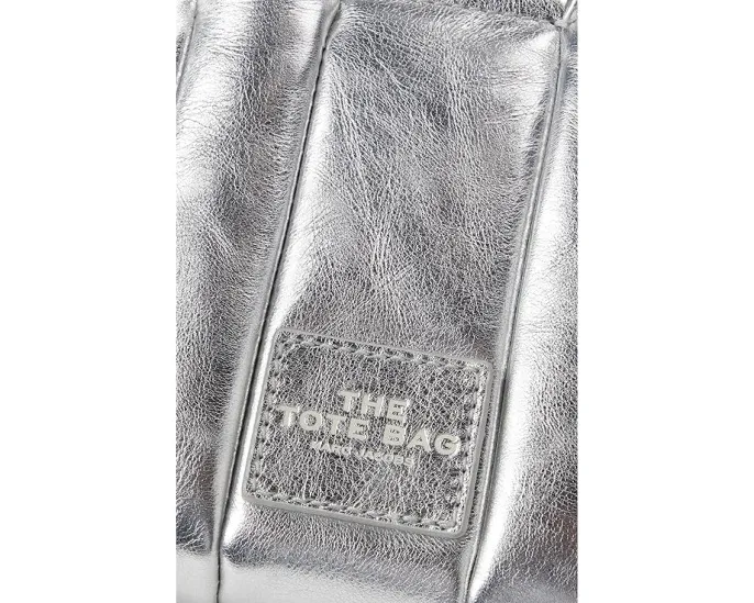 Металлическая сумка-тоут Marc Jacobs The Metallic Leather Crossbody Tote Bag