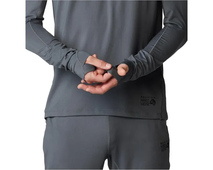 Футболка Mountain Hardwear Butter Up с полузастежкой и защитой UPF 50