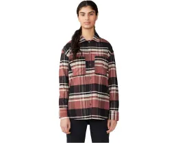 Фланелевая рубашка с длинными рукавами в клетку