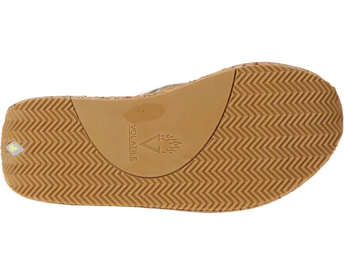 VOLATILE босоножки Neville на платформе с ремешком из меха и резиновой подошвой