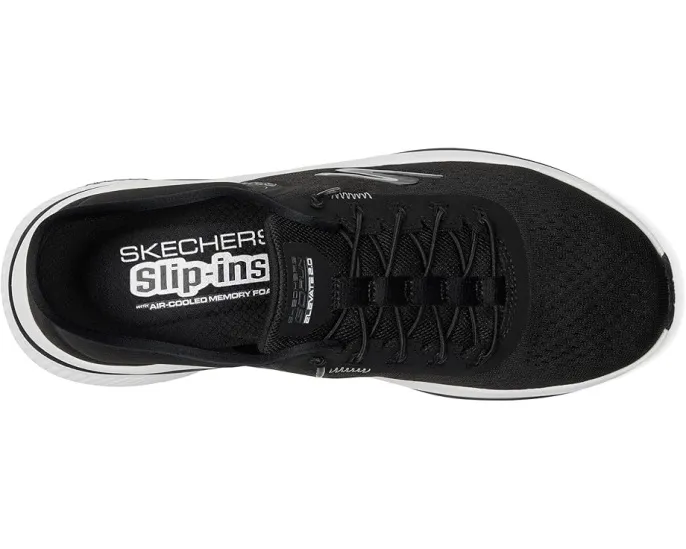 Беговые кроссовки Skechers Go Run Elevate 2.0 Banyan Hands Free Slip-Ins с технологией ULTRA LIGHT