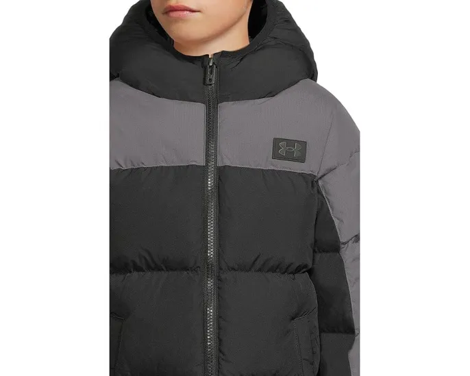 Пуховик Under Armour Kids Tuckerman для мальчиков с капюшоном и карманами