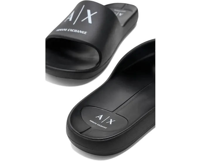 Шлепанцы Armani Exchange с логотипом
