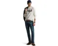 Футболка Polo Ralph Lauren Classic Fit с аппликацией в клетку и вышивкой