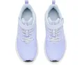 New Balance 625 детские кроссовки на липучках фиолетовые с дышащей сеткой