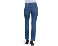 NYDJ Marilyn Straight джинсы с искусственным жемчугом и технологией Lift Tuck
