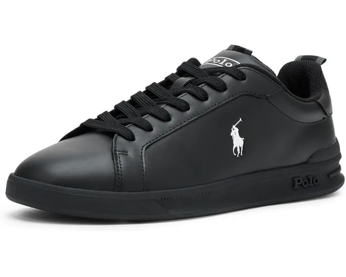 Кожаные кроссовки Polo Ralph Lauren Heritage Court II в ретро-стиле