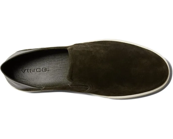 Кроссовки Vince Sanders из замши с эластичными вставками по бокам