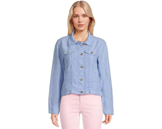 Льняная куртка Lilly Pulitzer Seaspray