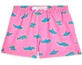 Шорты Chubbies Kids The Pink Apex Swimmers с акулами для детей