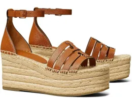 Босоножки Tory Burch Ines на платформе 80 мм с ремешком на щиколотке