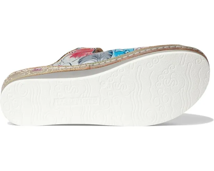 Сланцы L'Artiste by Spring Step Bellini с тисненым цветочным принтом