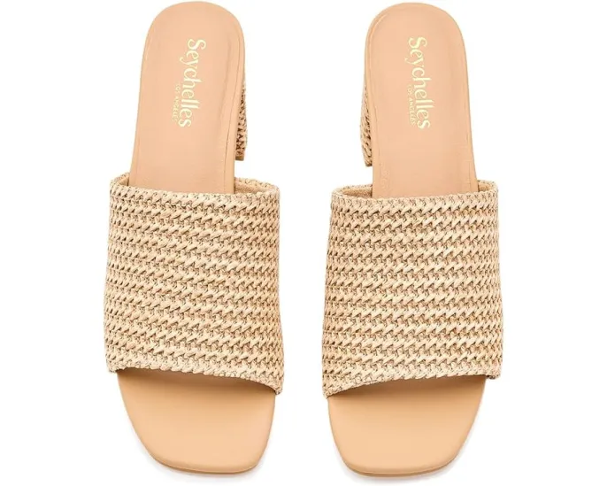 Сандалии Adapt 3 Mix от Seychelles с плетеным верхом и квадратным носком