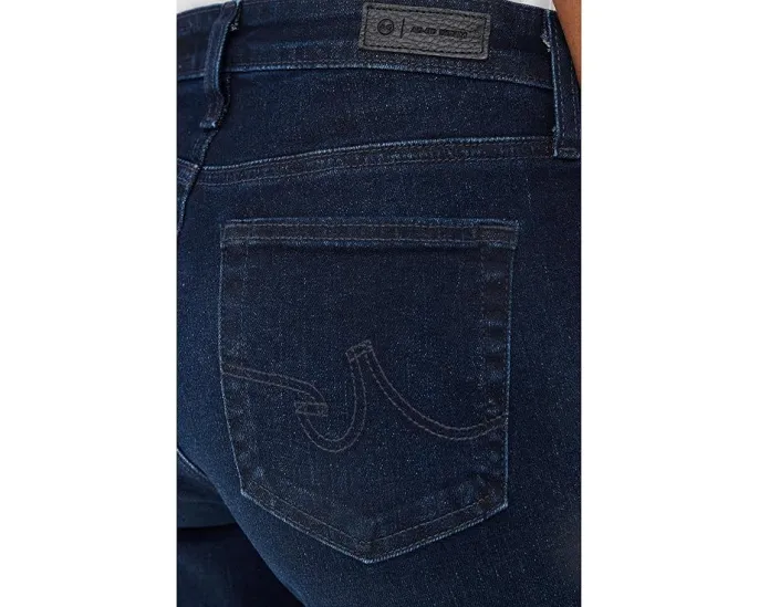 Джинсы AG Mari с средней посадкой и прямым силуэтом