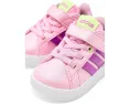 Кроссовки Adidas Grand Court 3.0 для малышей на липучках и эластичных шнурках