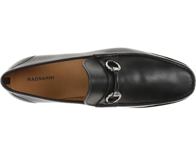 Лоферы Magnanni Blas с мокасиновым носком и металлической фурнитурой