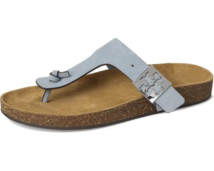 Шлепанцы Tory Burch Mellow Thong с верхом из мягкой замши