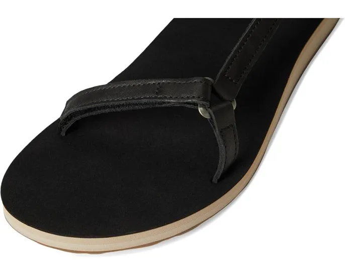 Сандалии Original Universal Slim Lea от Teva из мягкой кожи с регулируемыми ремешками