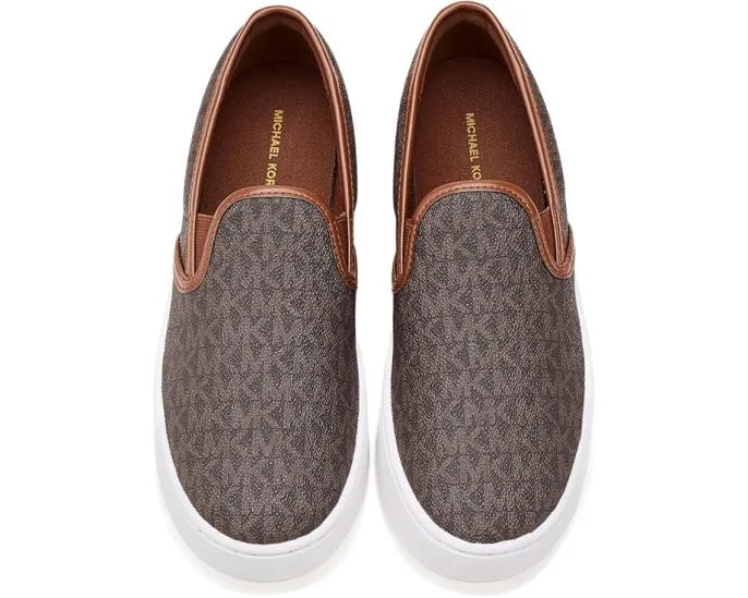 MICHAEL Michael Kors Слипоны Dottie Slip-On на платформе с фирменным принтом