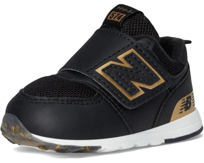 New Balance Kids 574 New-B кроссовки на липучке для малышей с широким носком